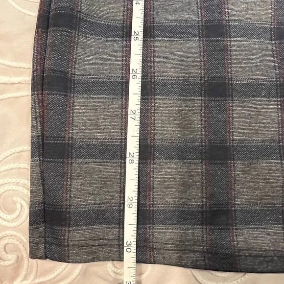 Lulus Small Town‎ Girl Grey Plaid Off-the-Shoulder Bodycon Dress Size XL New - Picture 11 of 11